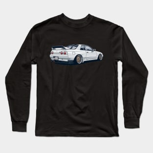 Nissan GT-R R-32 Godzilla Long Sleeve T-Shirt